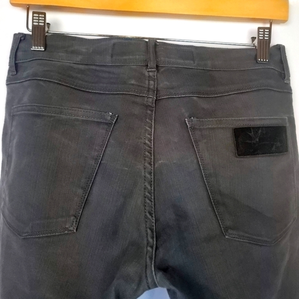 APRIL 77 Joey Munich Tuxedo Gris Sz 30 Jeans - Picture 6 of 9